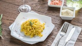 risotto zafferano e stracchino