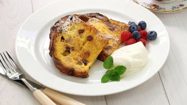 French toast di panettone