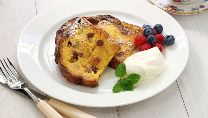 French toast di panettone