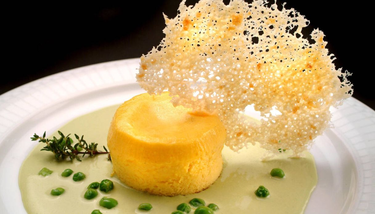 Flan di pecorino