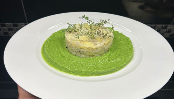 Baccalà bollito alla ligure