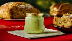 Crema per panettone al pistacchio