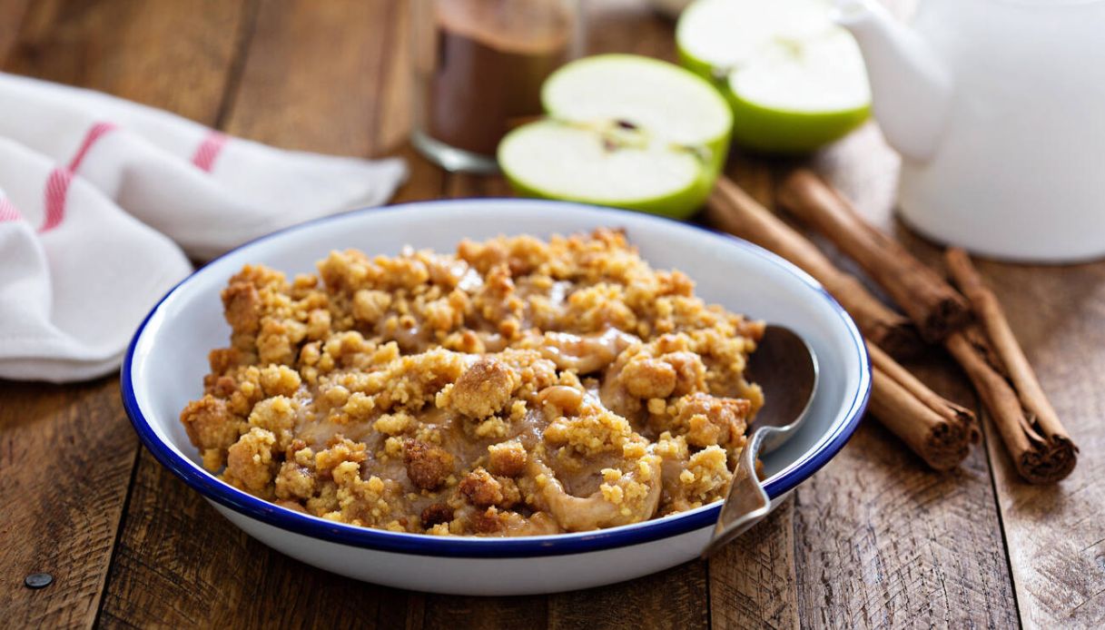 Crumble di pandoro