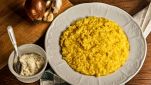 risotto stracchino e zafferano