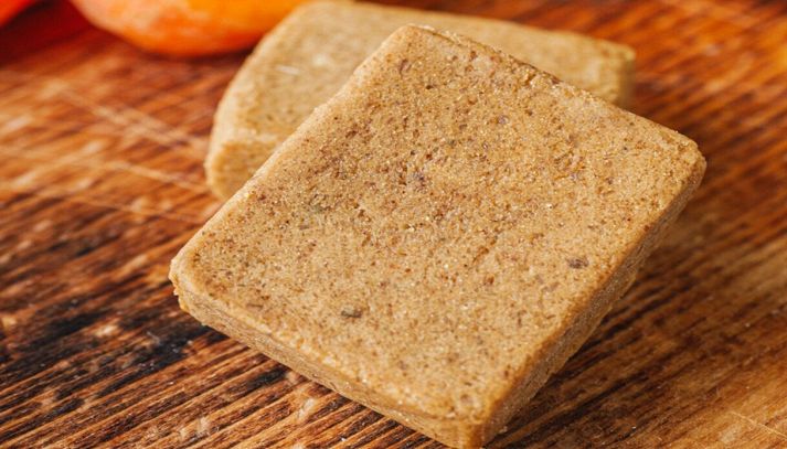 Primo piano di dado vegetale