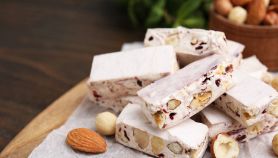 Gustoso torrone bianco croccante