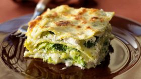 Lasagne con broccoli e ricotta