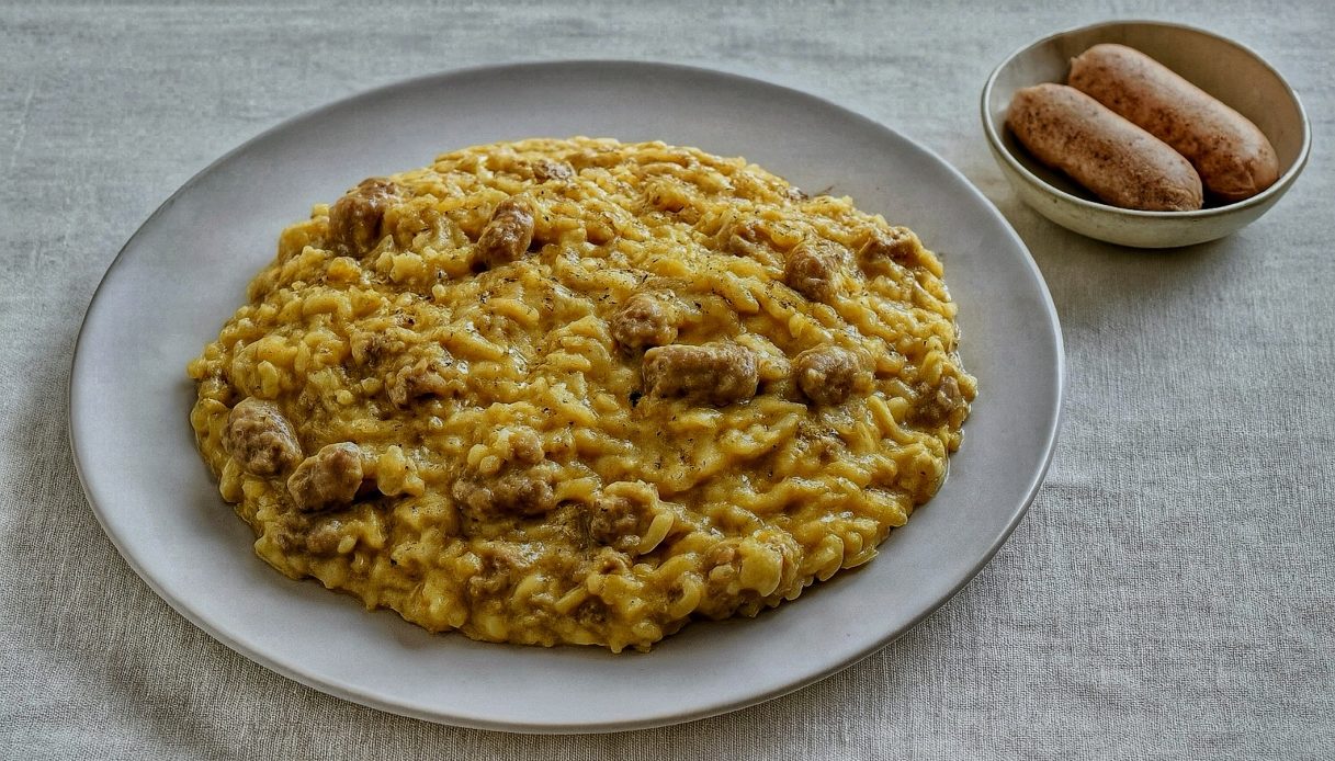 Orzotto con Salsiccia