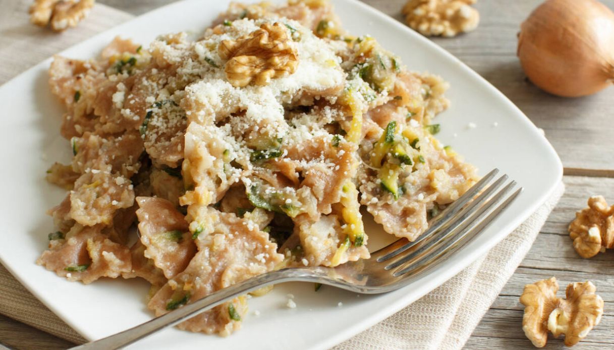 Pasta con topinambur