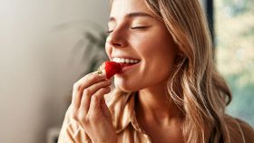 Buonumore e cibo: fragole e sorriso