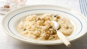 Risotto carciofi e gorgonzola