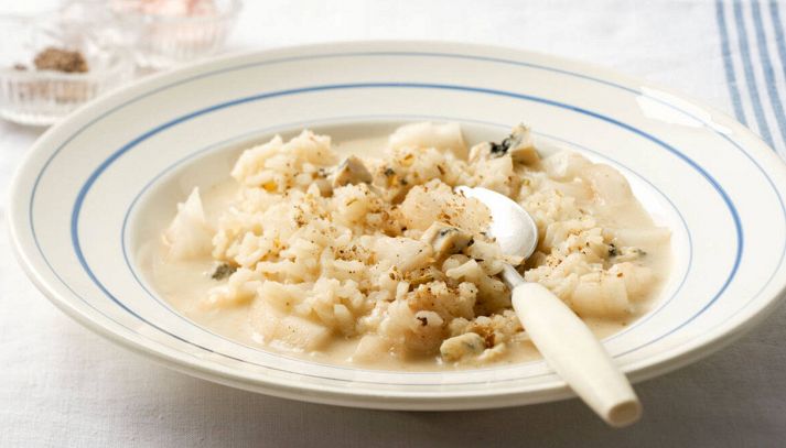Risotto carciofi e gorgonzola