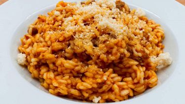Risotto alla bolognese