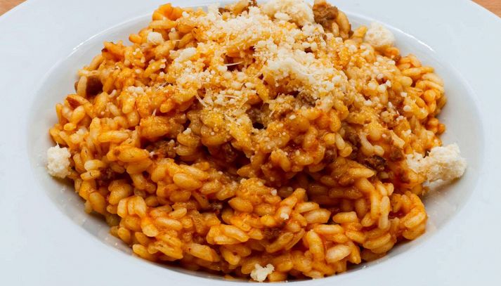 Risotto alla bolognese