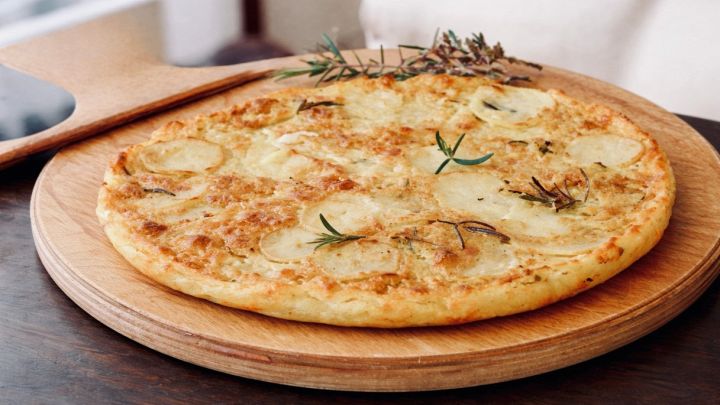 Tortino di ceci e patate