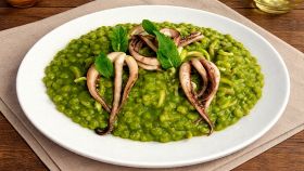 Totanetti con piselli