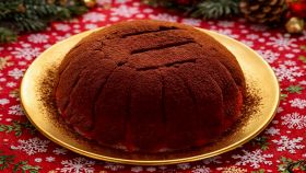 Zuccotto con Savoiardi e crema