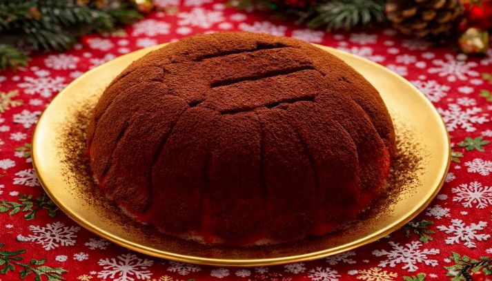 Zuccotto con Savoiardi e crema