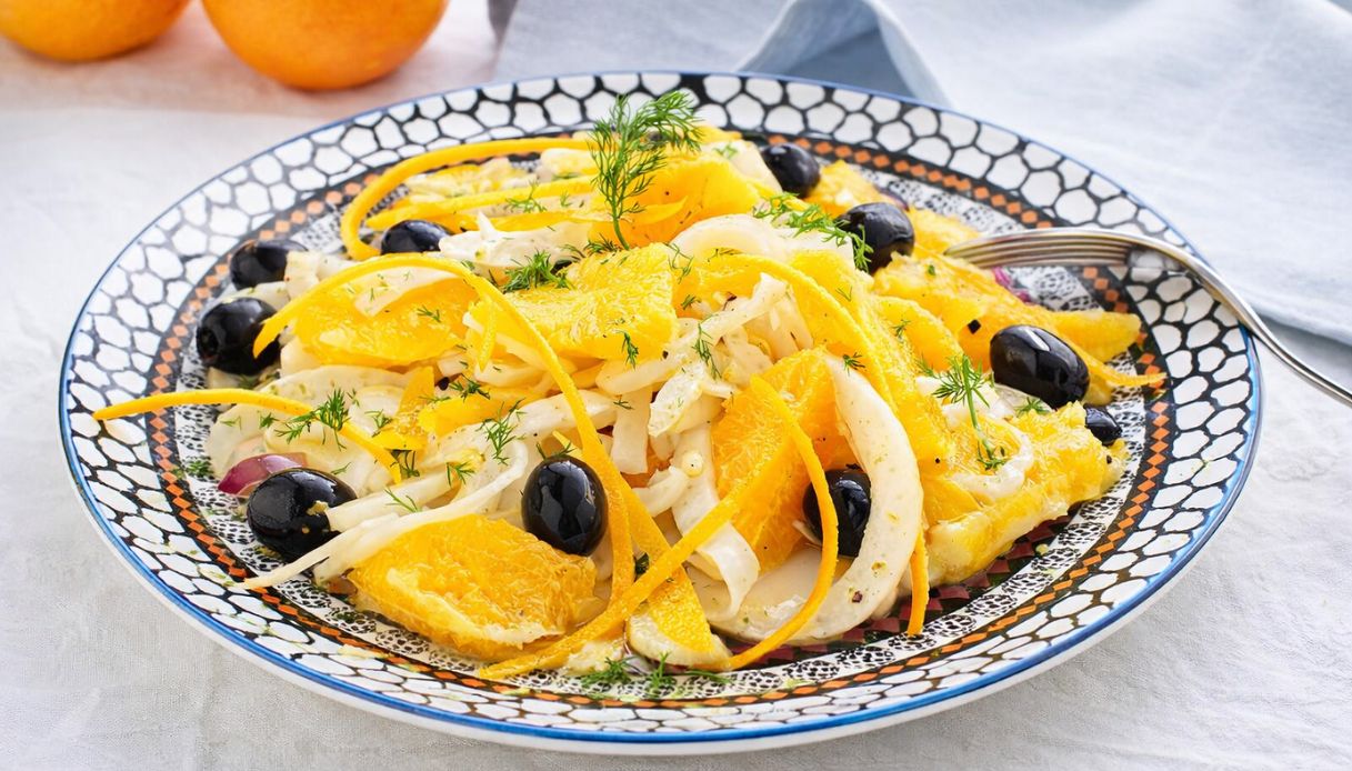 Insalata siciliana di arance
