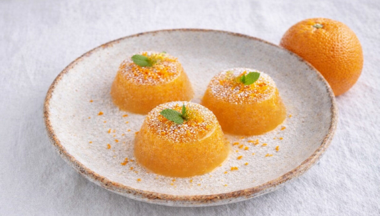Budino all'arancia