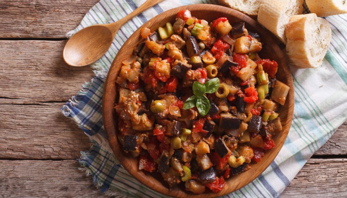Caponata di pesce spada