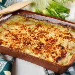 cottura finale finocchi al latte