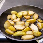 mousse-ricotta-e-pere-caramellizzazione