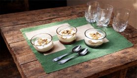 Mousse di ricotta e pere