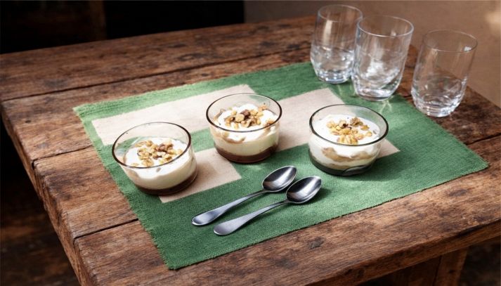 Mousse di ricotta e pere