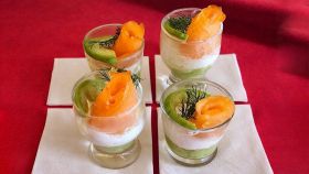 Mousse di salmone e Avocado