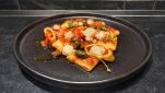 Paccheri con baccalà e olive