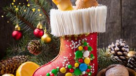 Particolare e gustosa calza della befana