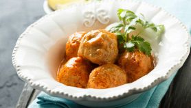 Polpette di pollo all’arancia