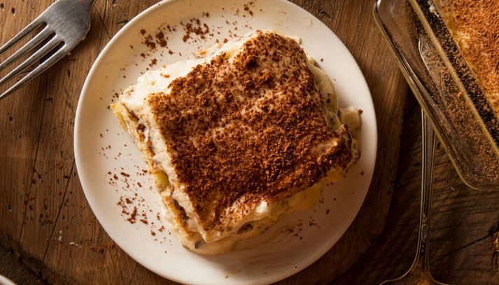 Tiramisù con sfogliatine