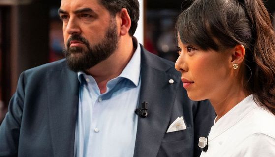 Anna Zhang durante la prova