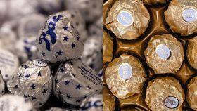 Baci Perugina e Ferrero Rocher a confronto