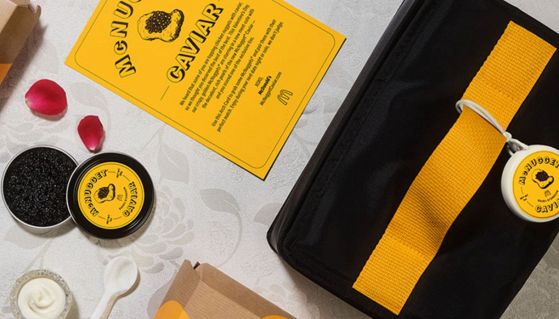 L'iniziativa di McDonald's con il caviale