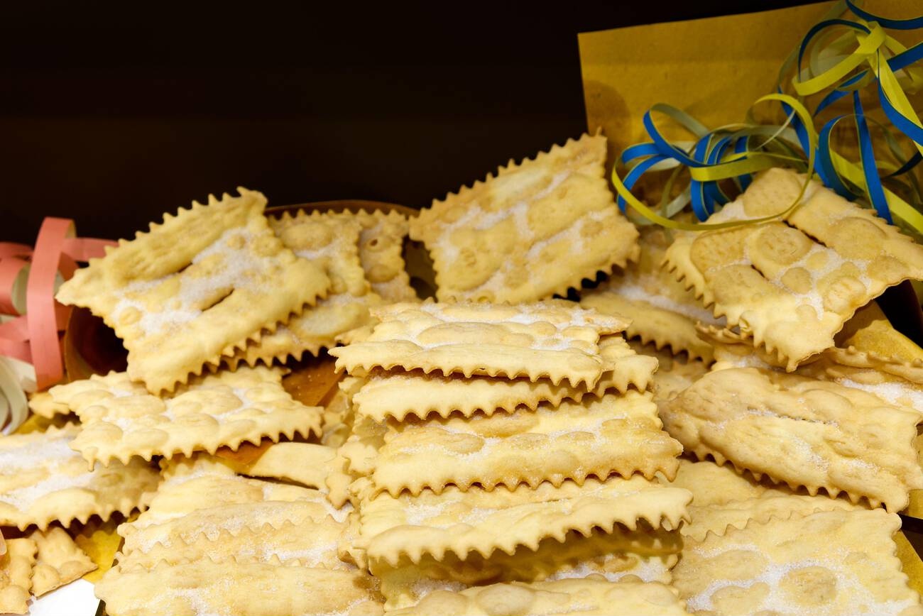Chiacchiere al forno
