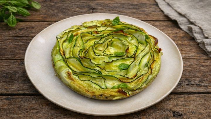 Crostata salata yogurt e zucchine