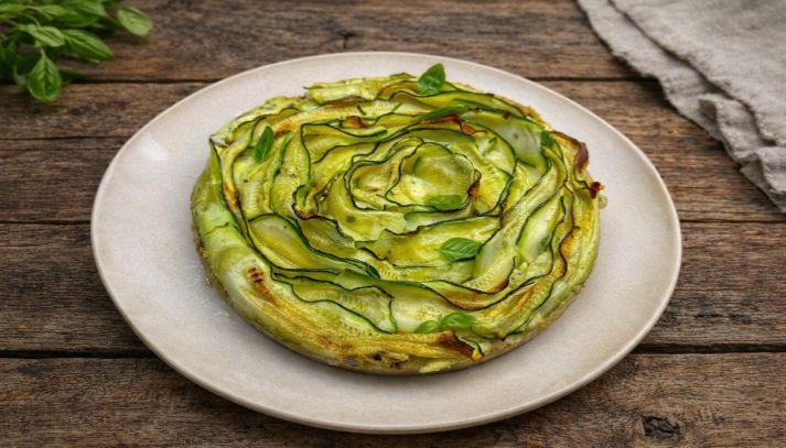 Crostata salata yogurt e zucchine