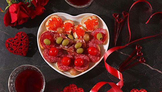 Piatti a San Valentino
