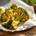 Cimette dorate pronte da servire