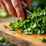 Spinaci lessati e tritati finemente Lavate gli spinaci, lessateli in acqua bollente, strizzateli bene e tritateli finemente
