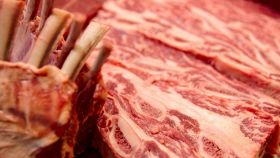 Tranci di carne rossa