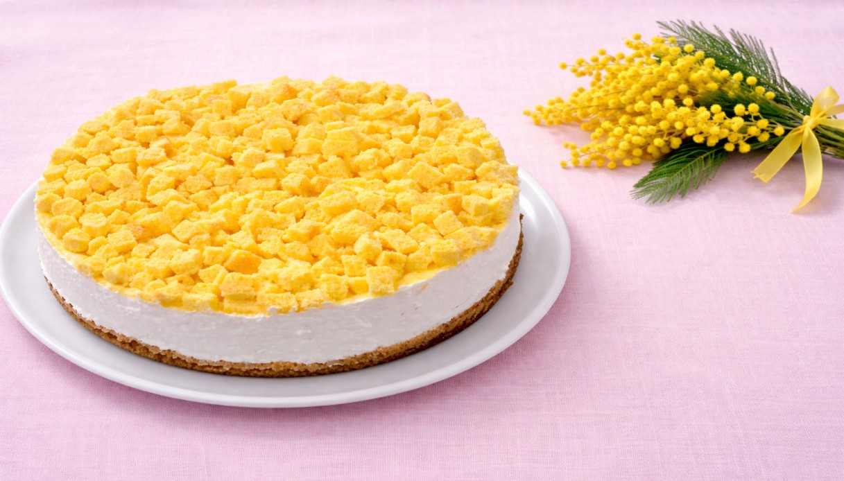 Cheesecake mimosa