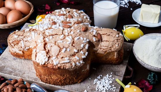 colomba classica fatta in casa