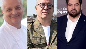 Iginio Massari, Antonino Cannavacciuolo ed Ernst Knam