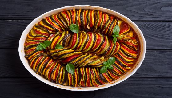 Pirofila con gustosa ratatouille