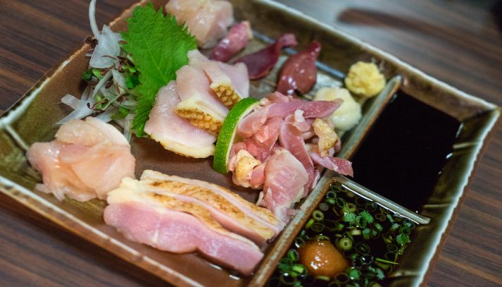 Torisashi di Kagoshima, specialità del Giappone