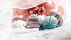 Uova sode decorate per Pasqua